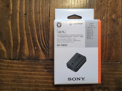 Sony NP-FW50 Original Genuine OEM Lithium-Ion 1020 mAh 7.2V Rechargeable Battery