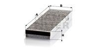 Mann-Filter CUK3023-2 Filter, Innenraumluft FüR Audi Lamborghini VW-image
