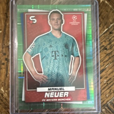 Topps 2022-23 UEFA Club Competitions Manuel Neuer #94 Bayern Super Rare /199
