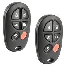2 For GQ43VT20T Toyota Sienna Keyless Entry Remote Car Van Key Fob 6 Button