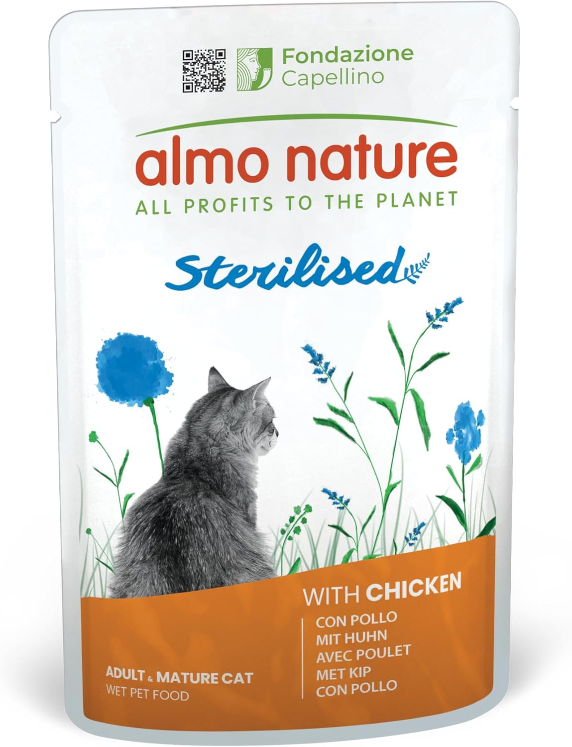 Almo Nature Functional: Cibo Umido per Gatti Sterilizzati 70g