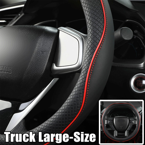 Non-Slip Truck Steering Wheel Cover Large for Ford F-150 F-250 F-350 Super Duty