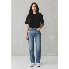 Joe's The Margot Straight Jeans Womens 26 Blue Denim Good Eye Tall Medium Wash