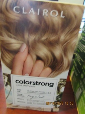 Clairol Colorstrong Permanent Hair Color #8.1 Medium Ash Blonde