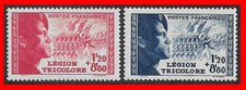 1942 - TIMBRE Y&T N° 565/566 POUR LA LEGION ETRANGERE. NEUF**