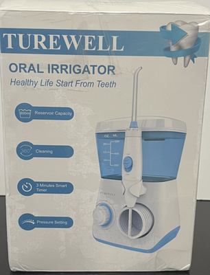 #ad #ad Water Flossing Oral Irrigator 600ML Dental Cleaner 10 Adjustable Pressure White $42.81