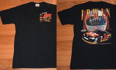 Vintage Kenny Irwin T-Shirt NASCAR Texaco Havoline #28 Black XL - Competitors