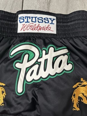 SS24 Stussy x Patta Boxing Shorts Muay Thai Size M medium | eBay