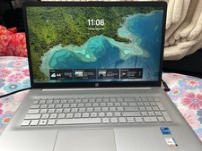 HP 17-inch Laptop Intel Core i5-1155G7 12GB RAM Windows 11 Home Silver