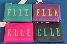 ELLE Kosmetiktasche lila pink grün schwarz N...