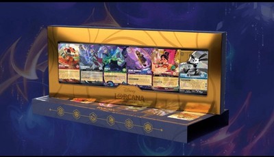 超希少 ロルカナ D23 expo2024限定 コレクションボックス 新品未開封 D23 Expo 2024 Lorcana Card Box Set of 6 Cards Exclusive Disney