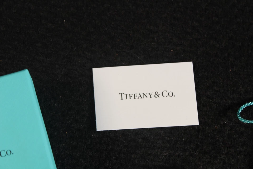 Llavero Elsa Peretti Tiffany & Co. Plata de Ley 925 Corazón Abierto Foto 3 de 4