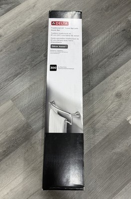 Delta D41319SS Traditional 24 in. Wall Mount Towel Bar