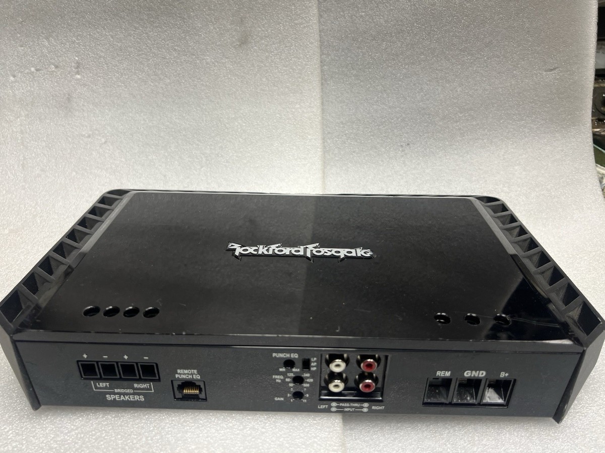 ROCKFORD FOSGATE POWER T600.2 AMPLIFIER AMP CAR 2 Channel T600-2