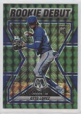 2022 Panini Mosaic Rookie Debut Green Mosaic Prizm Otto Lopez #RD-8 00em