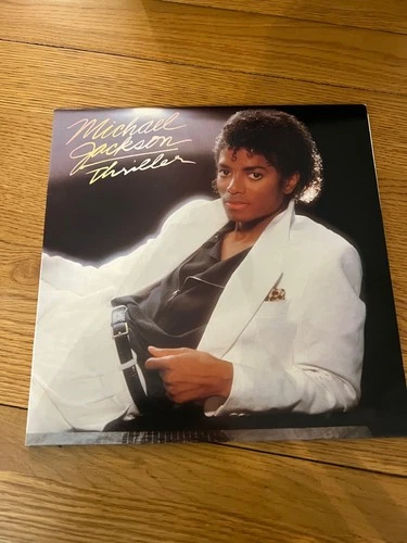 MICHAEL JACKSON THRILLER ORIGINAL  1982 EUROPEAN ISSUE LP ON EPIC WITH INNER SLV