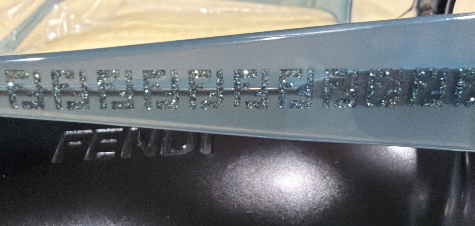 New Fendi Eyeglasses Frames F830 Blue  Full Set Case Incl Ready For Prescription thumbnail 4