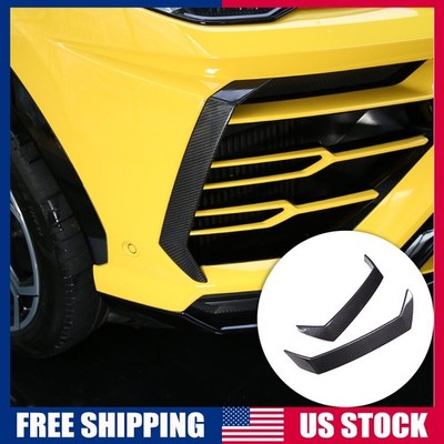 Real Carbon Fiber Front Bumper Cover Trim Fit for LAMBORGHINI URUS 2018-2023 US