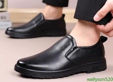Fashion Men's Pointy Toe Leather Casual Slip On Loafers Formal Party Shoes size