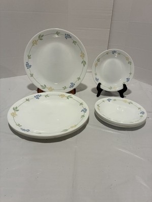 10PC Corelle Secret Garden Dinner And Dessert Plates