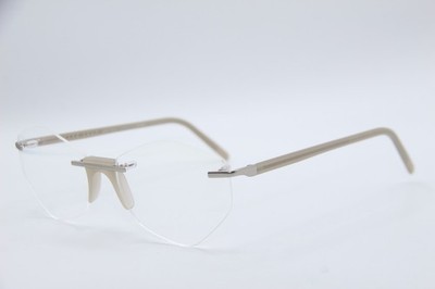 NEW ANDY WOLF WHITE HEAT THEA COL.C BROWN GRAY AUTHENTIC FRAMES EYEGLASSES 57-18