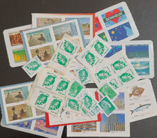 Lot de 12 timbres neufs validité permanente lettre verte 20 gr