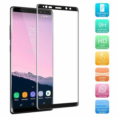 Schutzglas für Samsung Galaxy Note 8 SM-N950F 6.3'' Curved Display Schutz Cover