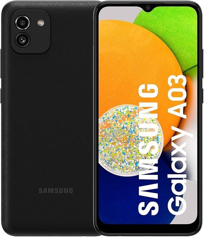 Samsung A03 Android 4G Dual Sim Smartphone Unlocked 64GB Black