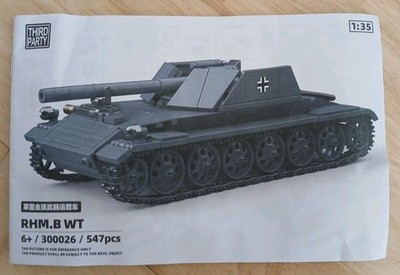 Third Party Rheinmetall WAFFENTRÄGER Building Block System 1:35, Bauteile: 547