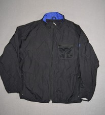 Vintage Eddie Bauer Jacket Mens XLBlack Rain Coat Activent Weather Shell