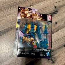 Transformers Generations Power of the Primes Deluxe Class Sinnertwin Figure