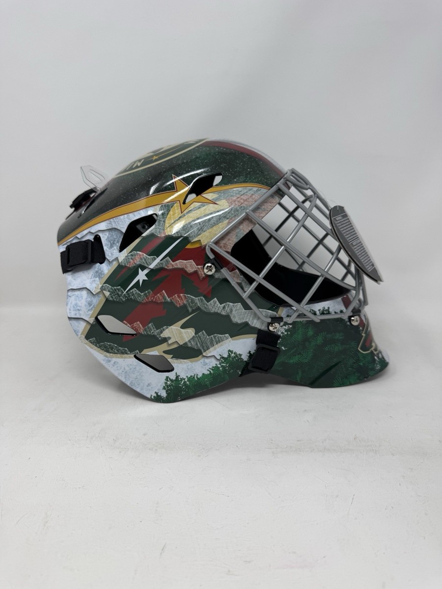 FILIP GUSTAVSSON SIGNED AUTOGRAPH FULL SIZE GOALIE MASK MINNESOTA