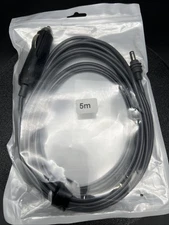 For Starlink Mini Power Cable Car Charger To DC Extension Wire DC Adapter 5M