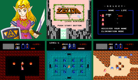 Legend of Zelda Play as Zelda/ Famicom / Rare Full set