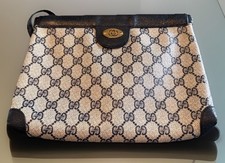 VTG GUCCI GG Monogram Supreme Canvas Crossbody Bag ITALY 007 87 5553 70 s / 80