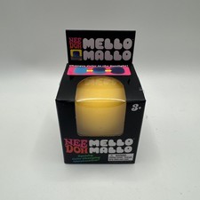 Nee Doh Mello Mallo Squishy Stress Fidget Color Changing Marshmallow Yellow New