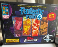 2026 Topps Finest Fantastic Four-Various Common/Uncommon Base Cards *More Added*