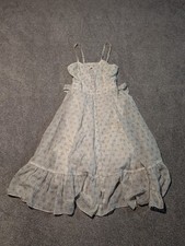 Vintage Gunne Sax Dress Womens 7 Floral Layered 1970s Midi Jessica Mcclintock