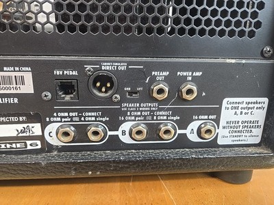 Line 6 Spider Valve HD100 MKII 100W Guitar Amplifier Head Bogner