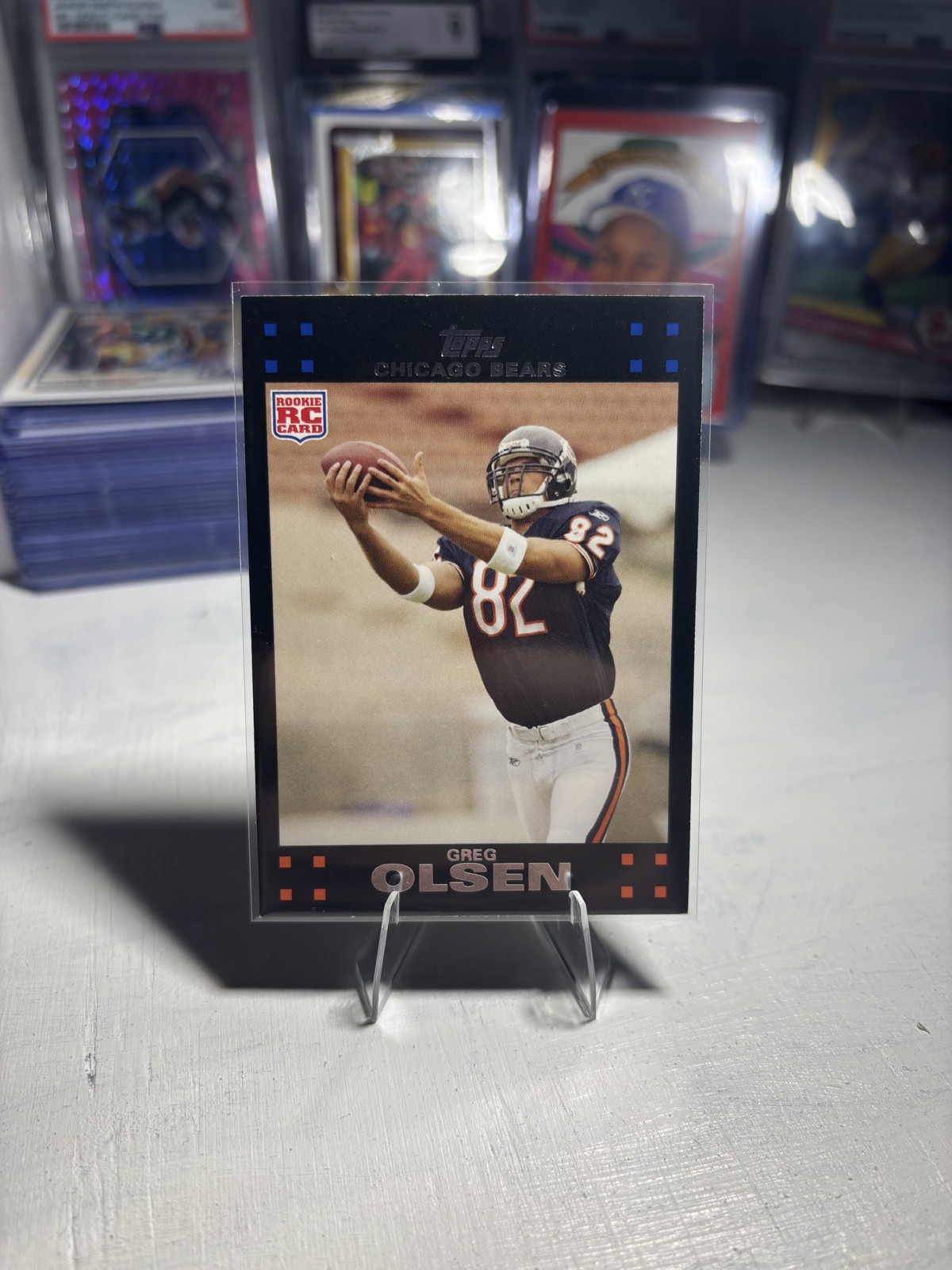 2007 Topps Chrome - Greg Olsen #TC218 Refractor (RC)