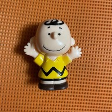Snoopy SNOOPY Charlie Brown Soft Vinyl Mascot Finger Puppet