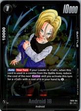ANDROID 18 FB10-104 R DRAGON BALL SUPER HOLO NM FB10(-+-)