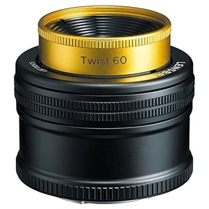 Torsion monofocale de la lentille Lensbaby 60 60 mm F2.5 Canon EF objectif système optique pour bébé s