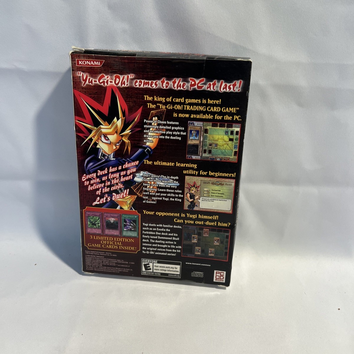 Yu-Gi-Oh Power of Chaos: Yugi the Destiny (PC, 2004) for sale online | eBay