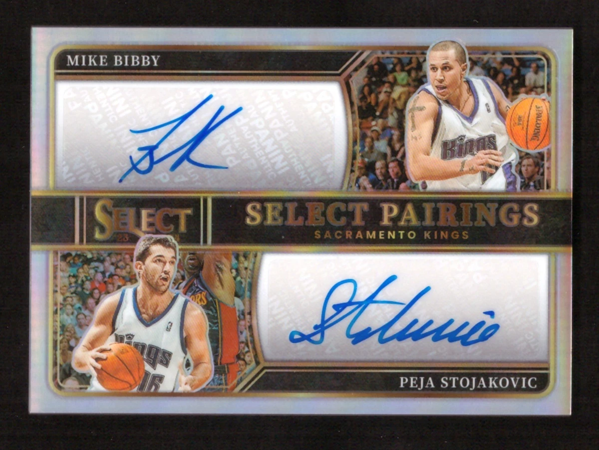 Peja Stojakovic Basketball Autographed Sports Trading Cards 