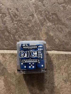 Citadel 12mm Dice Set Warhammer Blue New Sealed