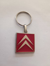 Porte-clés Chevrons Automobile CITROËN Grand Garage de DOLE Keychain vintage 90'