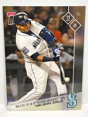 2017 Topps Now 383 Nelson Cruz