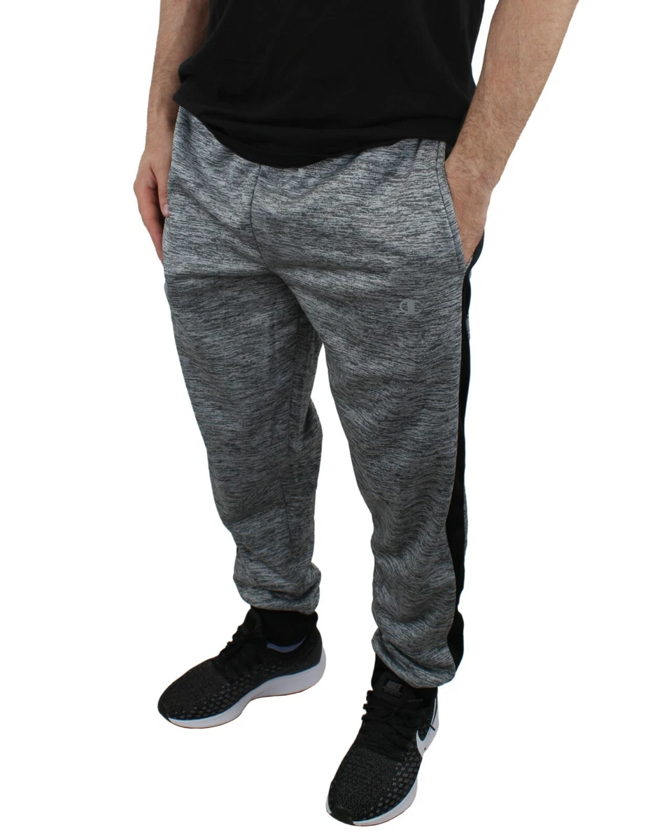 Champion Performance Men s Jogger Sweatpants Gym Workout Side Striped Pants