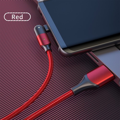 2 x Android Micro USB w/ 180° Rotation Connector Heavy Duty Fast Charging Cord - Photo 11 sur 13